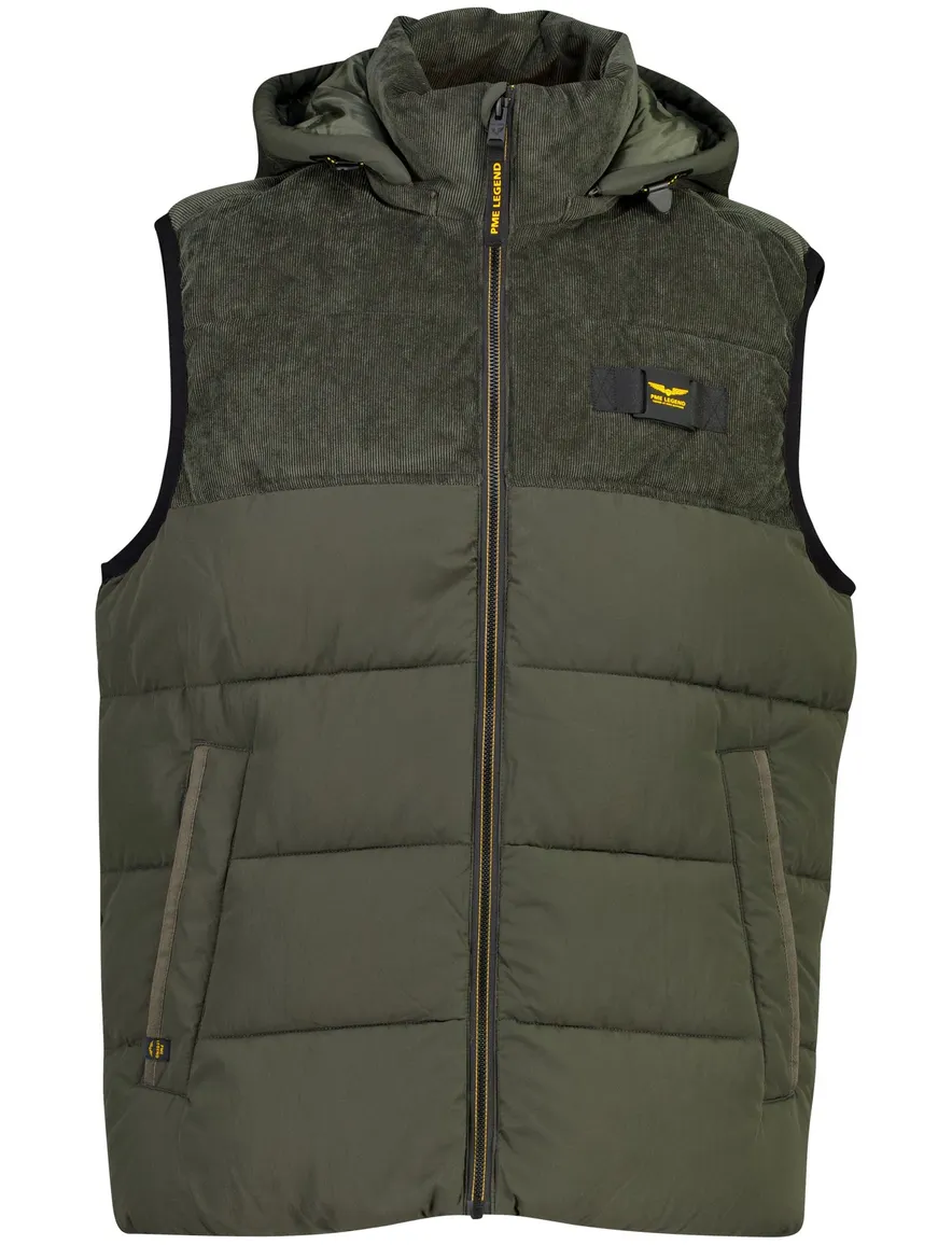 PME Legend bodywarmer donkergroen