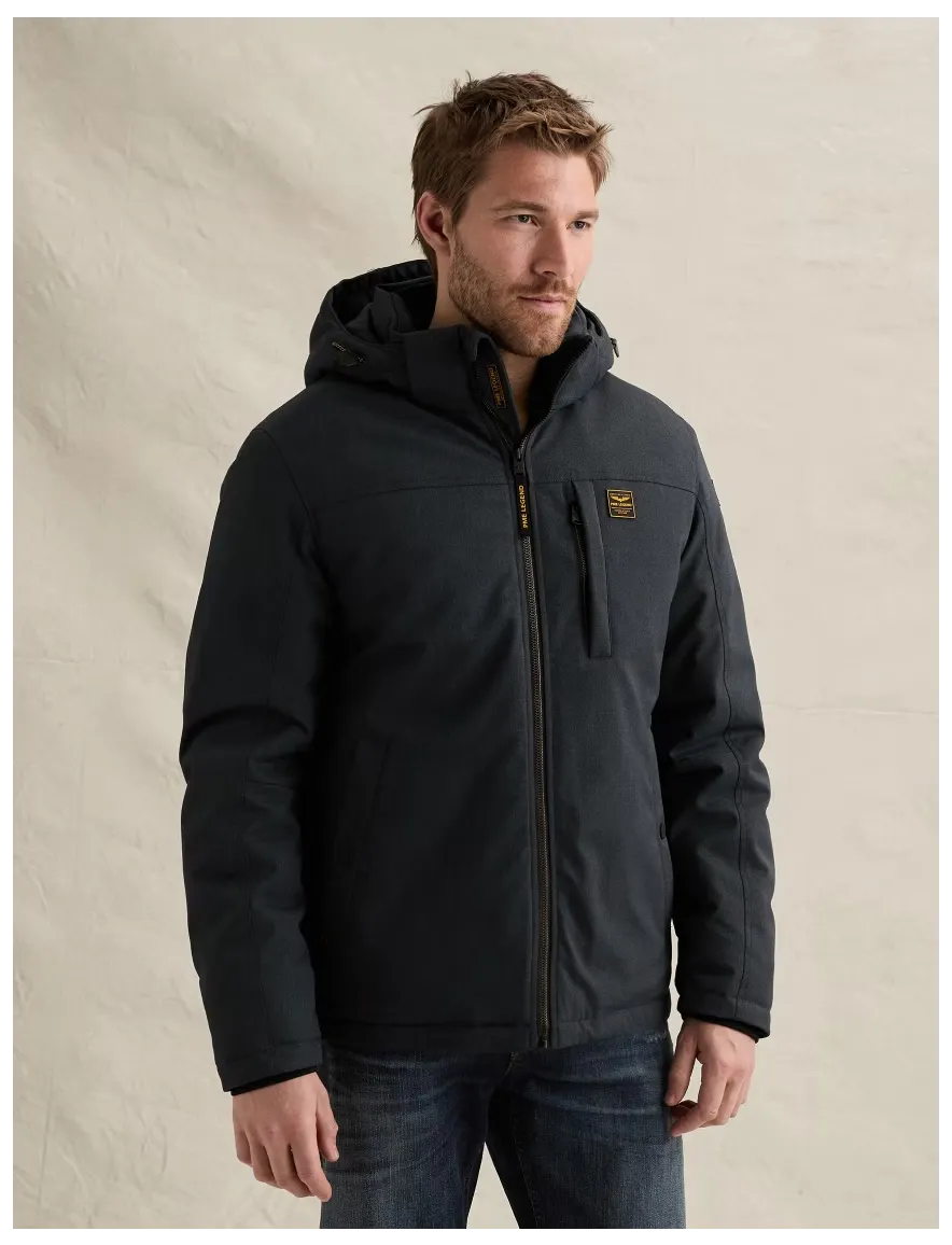 PME Legend windjack donkerblauw waterafstotend met borstzak