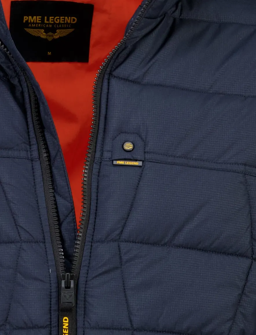 PME Legend gewatteerde jas navy waterafstotend