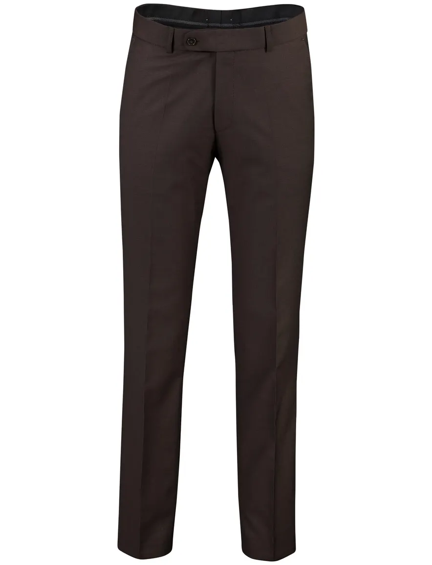 Bruine broek Carl Gross wol