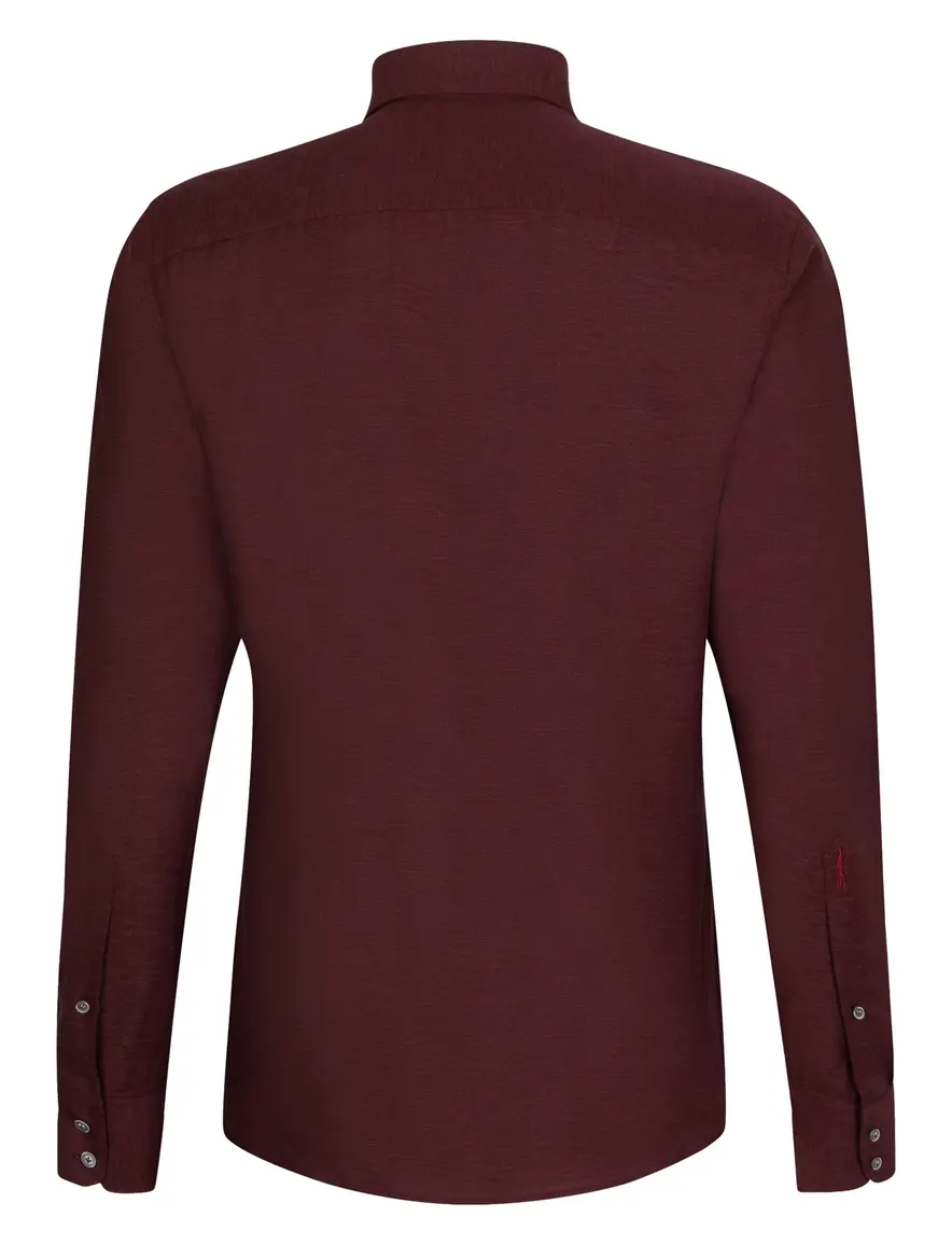 Overhemd Cavallaro rood 110265004-Dark Red