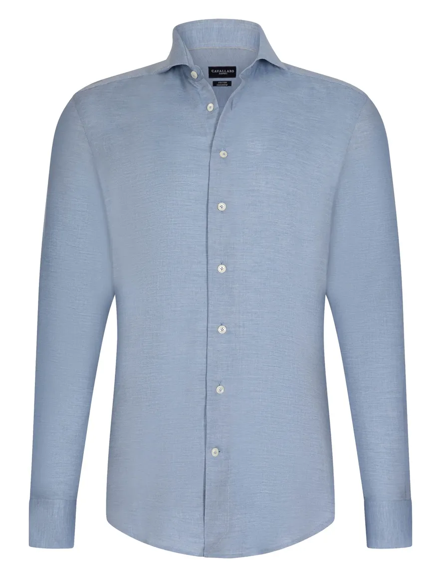 Overhemd Cavallaro lichtblauw 110265004-Light Blue