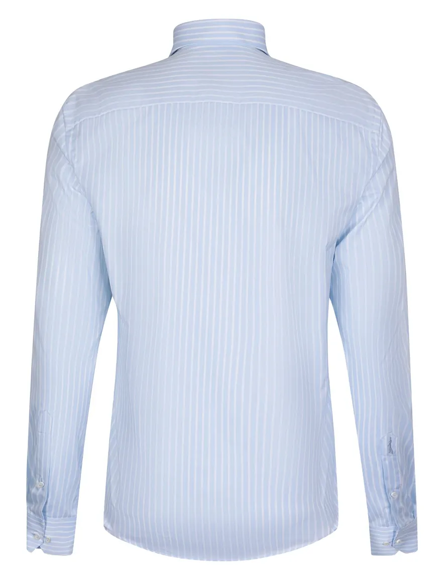 Overhemd Cavallaro lichtblauw 110265005-Light Blue / Wh