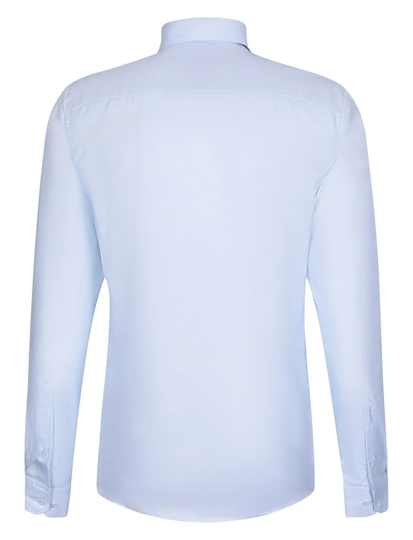 Overhemden Cavallaro lichtblauw slim fit