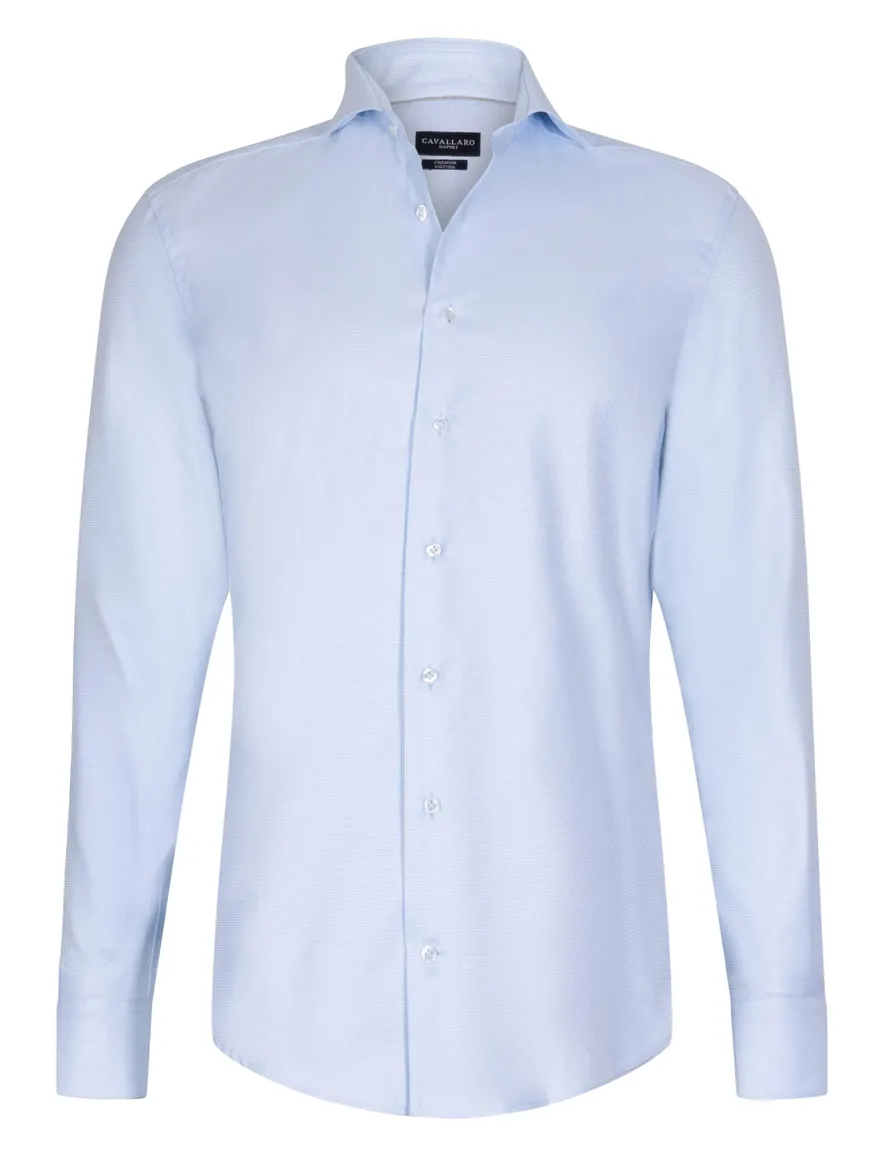 Overhemd Cavallaro lichtblauw 110265006-Light blue