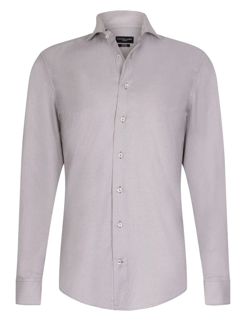 Overhemd Cavallaro beige