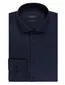 Donkerblauw overhemd Cavallaro mouwlengte 7