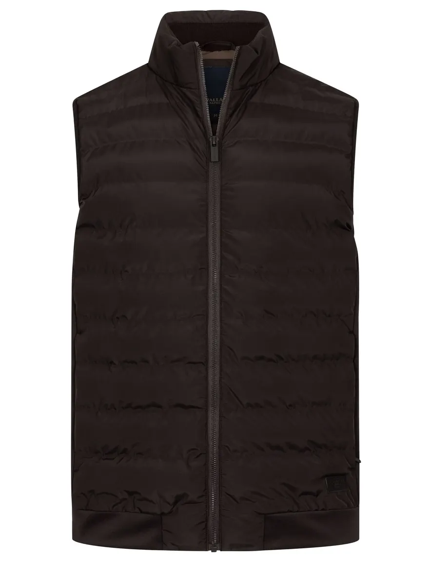 Cavallaro puffer bodywarmer bruin