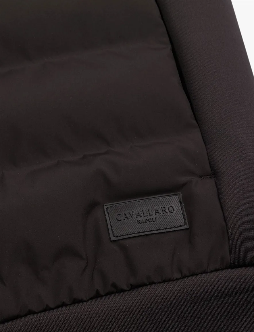 Cavallaro puffer bodywarmer bruin