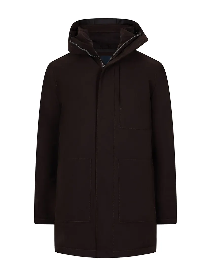 Parka jas Cavallaro bruin