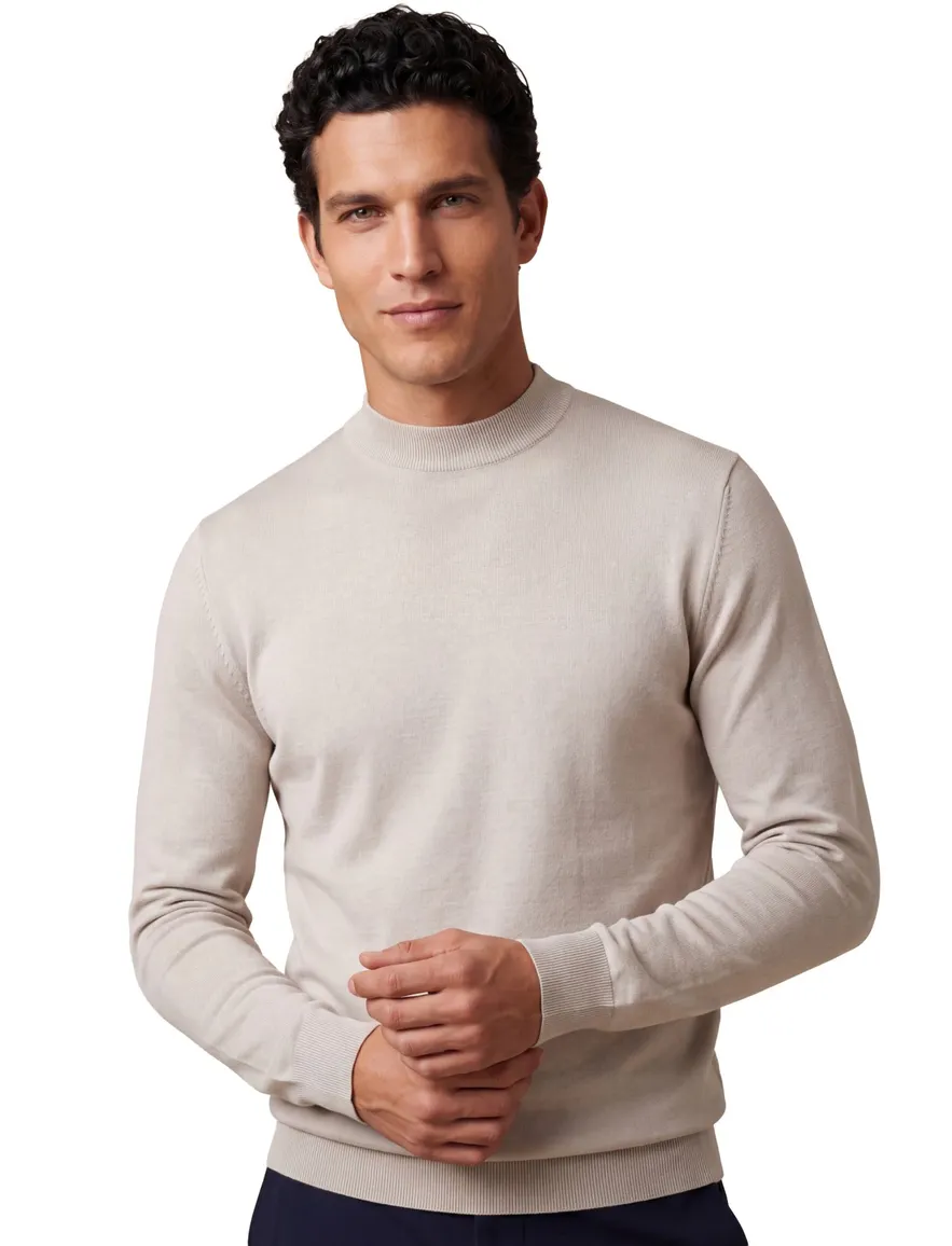 Cavallaro turtleneck trui creme
