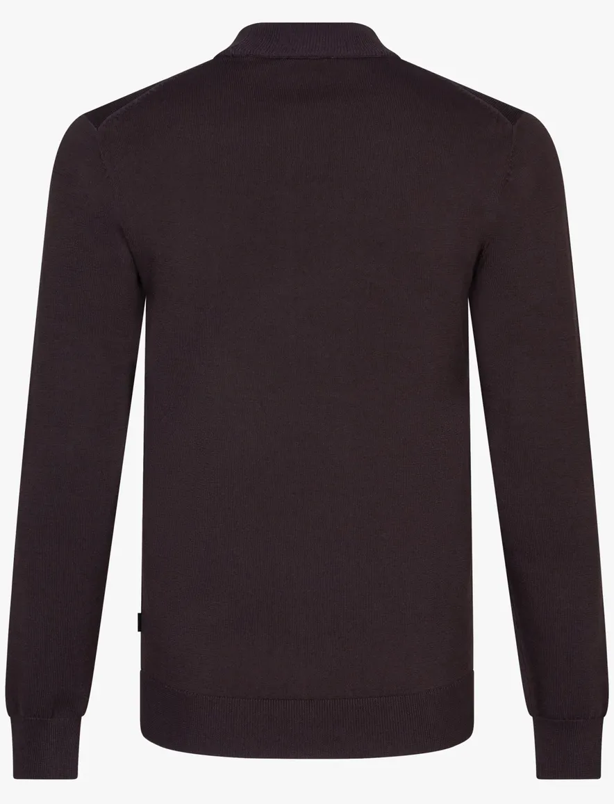 Trui Cavallaro bruin 118265005-Dark Brown