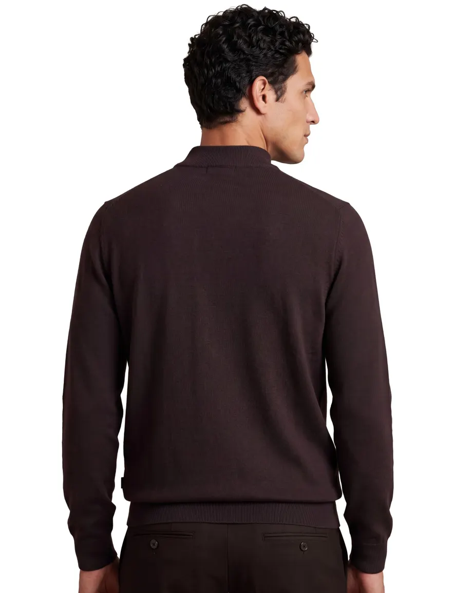 Cavallaro turtleneck trui bruin