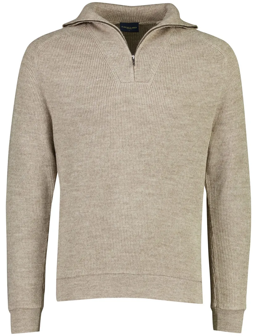 Trui Cavallaro beige gebreid