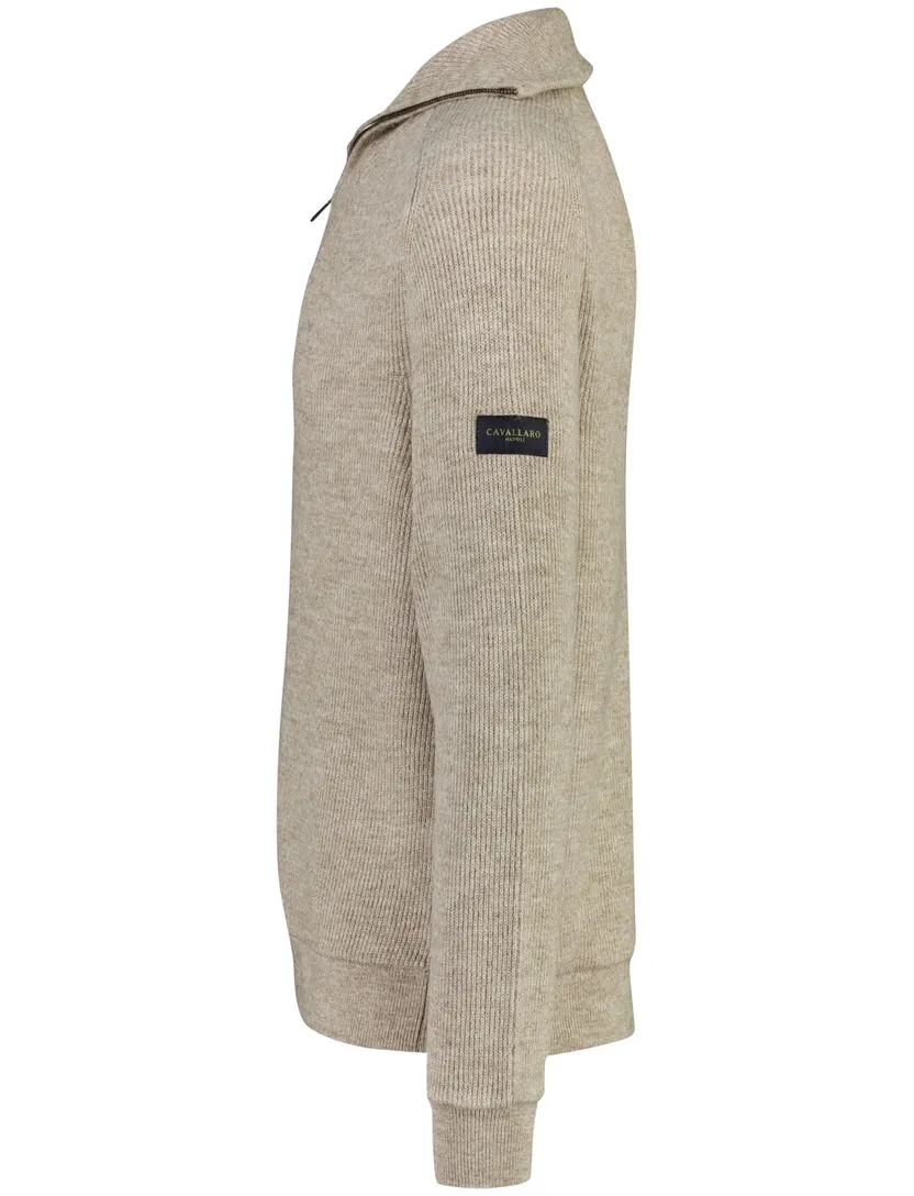 Trui Cavallaro beige gebreid