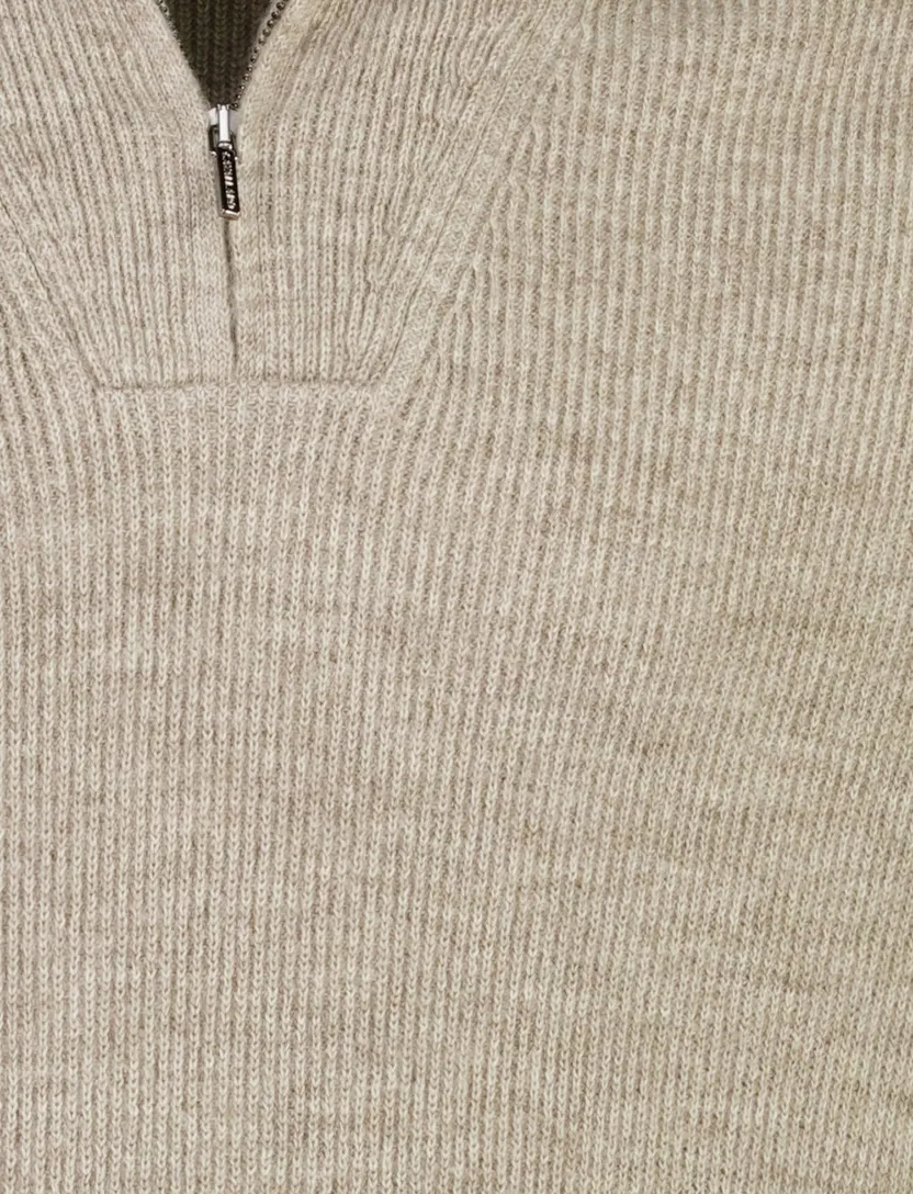 Trui Cavallaro beige gebreid