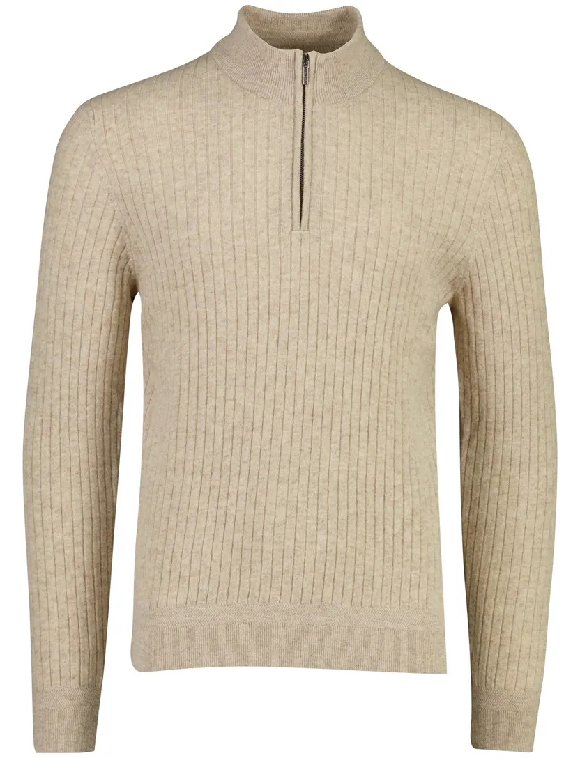 Trui Cavallaro beige wol