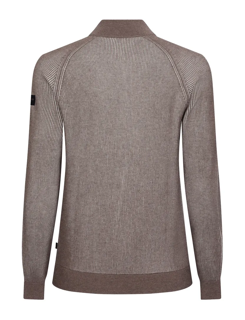 Vest Cavallaro khaki gemêleerd