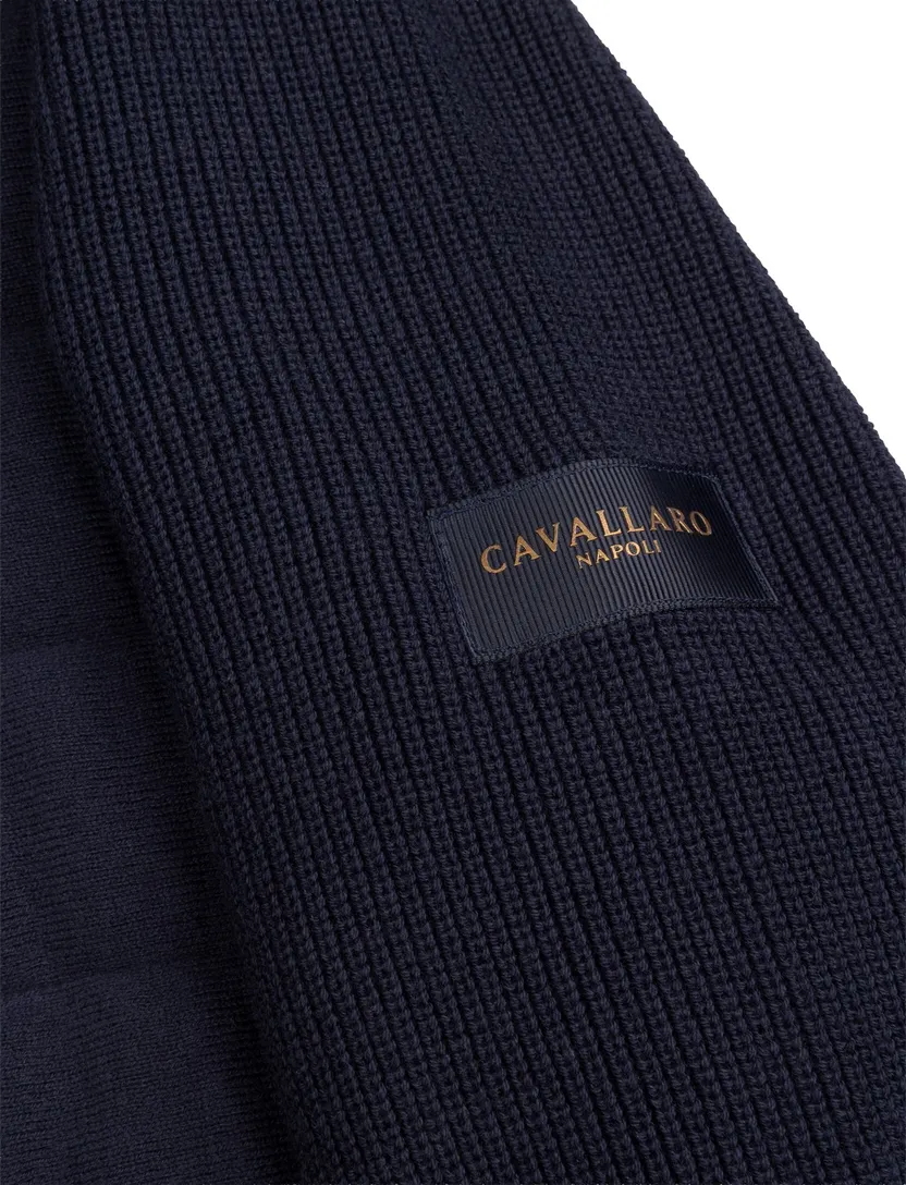 Vest Cavallaro donkerblauw