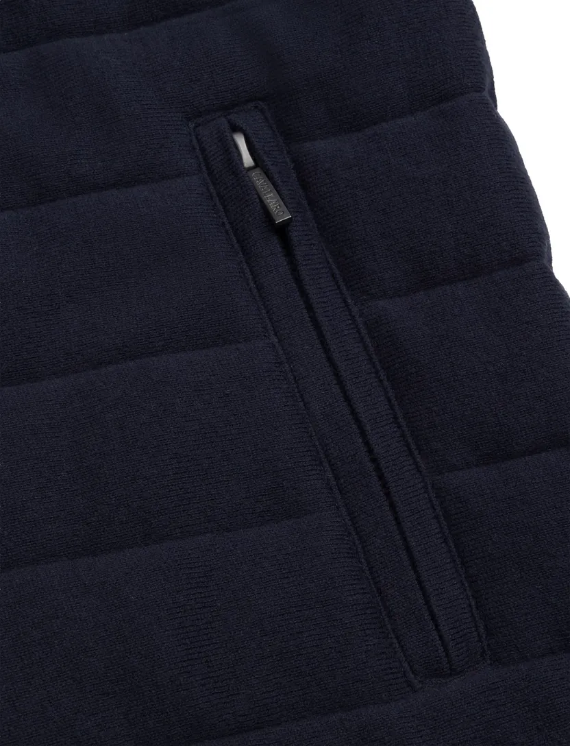 Vest Cavallaro donkerblauw
