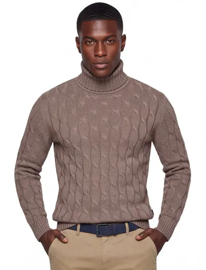 Cavallaro Coltrui Cavallaro bruin grof gebreid