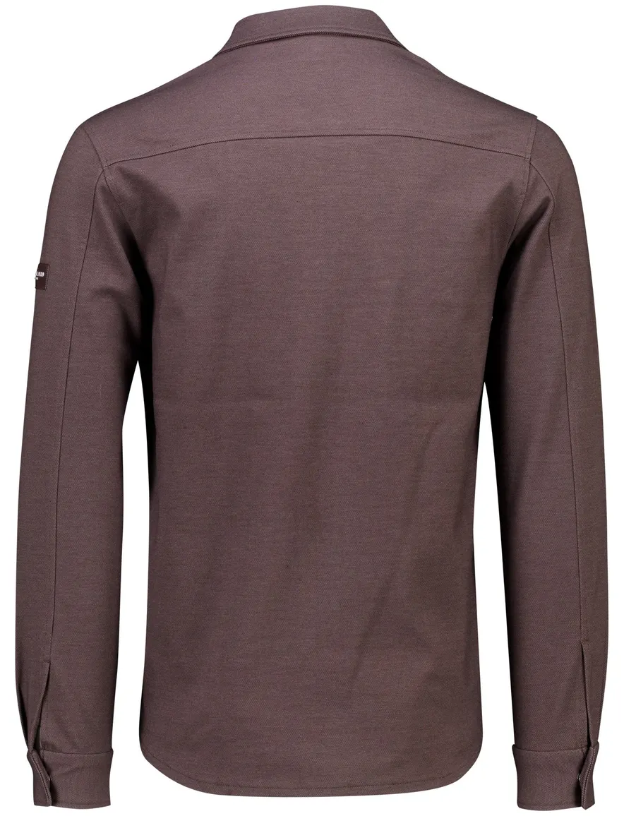 Overshirt Cavallaro bruin 123265031-Dark Brown Mela