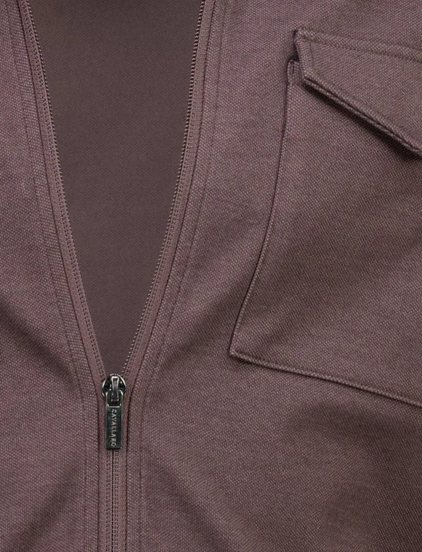 Overshirt Cavallaro bruin Zeradino