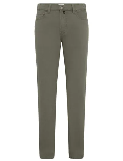 Pierre Cardin Broeken Pierre Cardin groen 5-pocket model