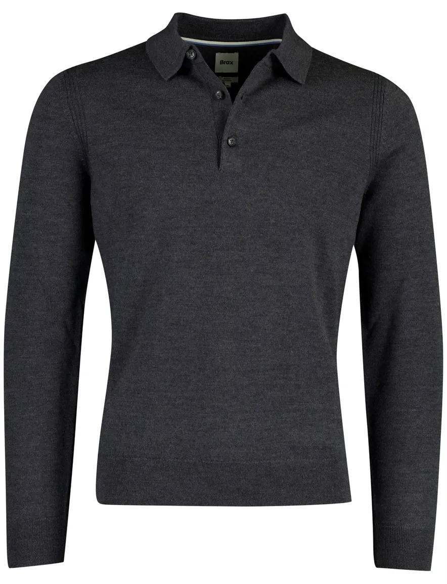 Poloshirt Brax grijs