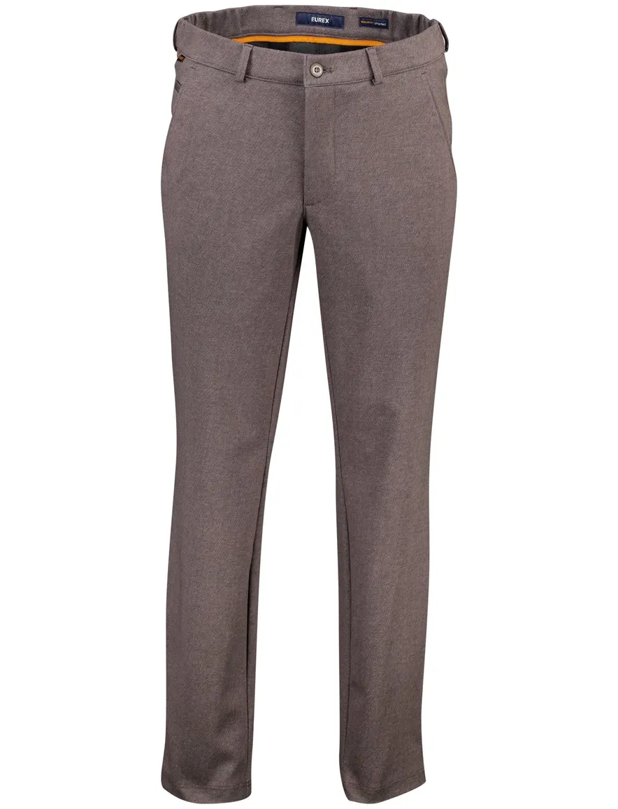 Eurex chino donkergroen polyester