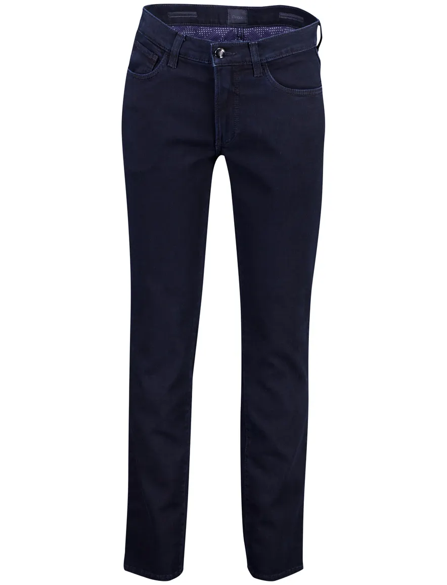 Brax Chuck broek donkerblauw 5 pocket model
