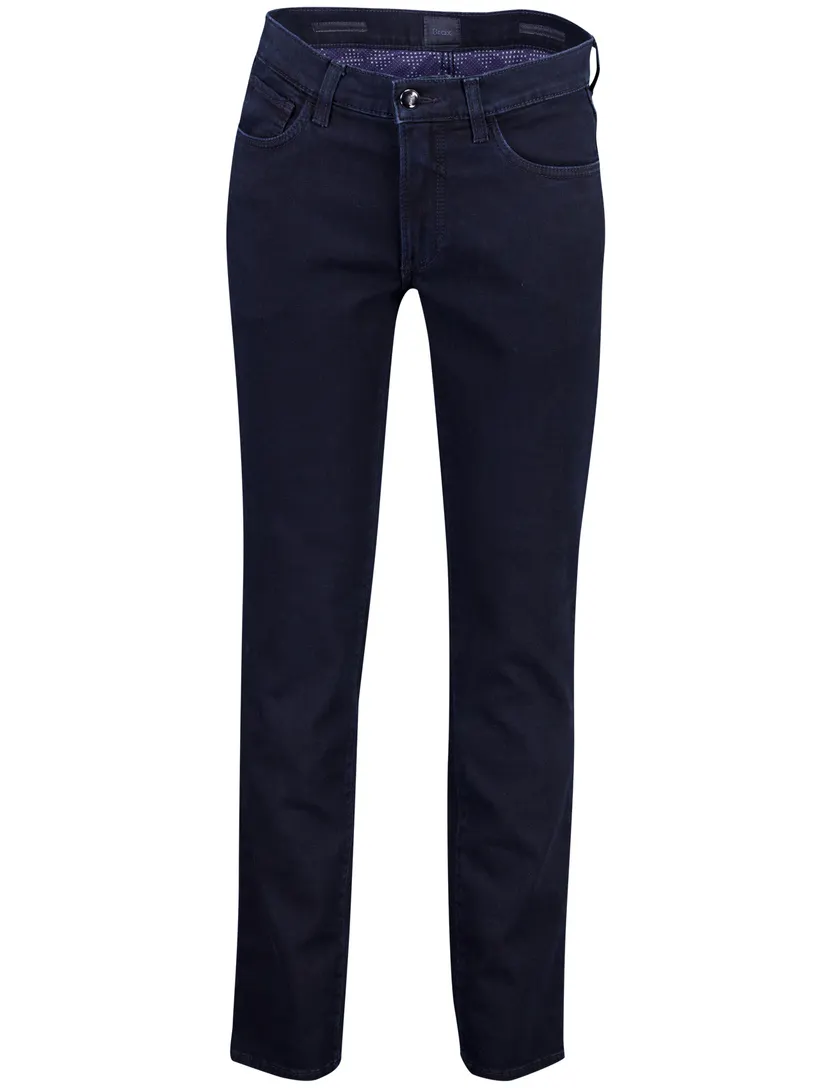 Broek Brax Chuck donkerblauw slim fit