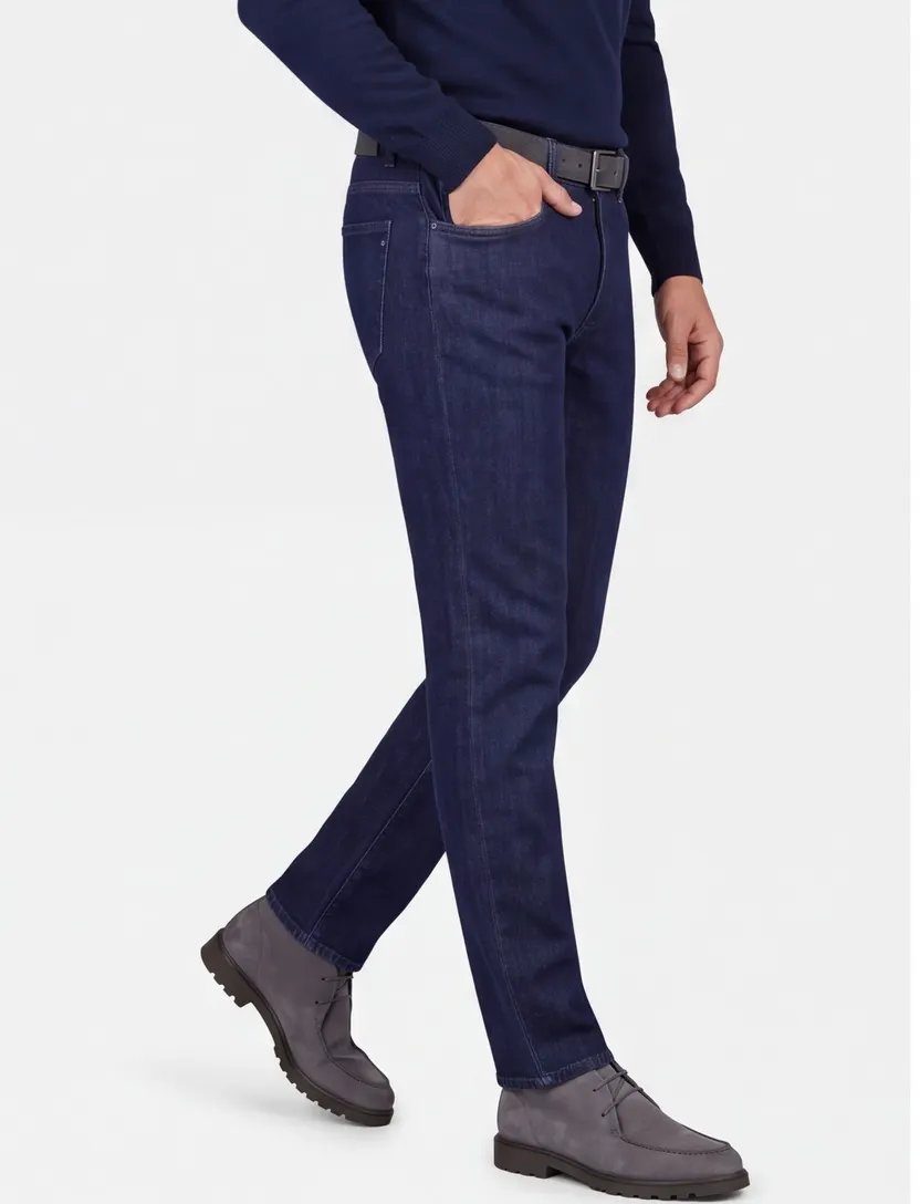 jeans Brax donkerblauw