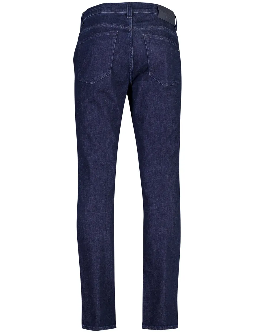 Brax 5 pocket broek donkerblauw stretch