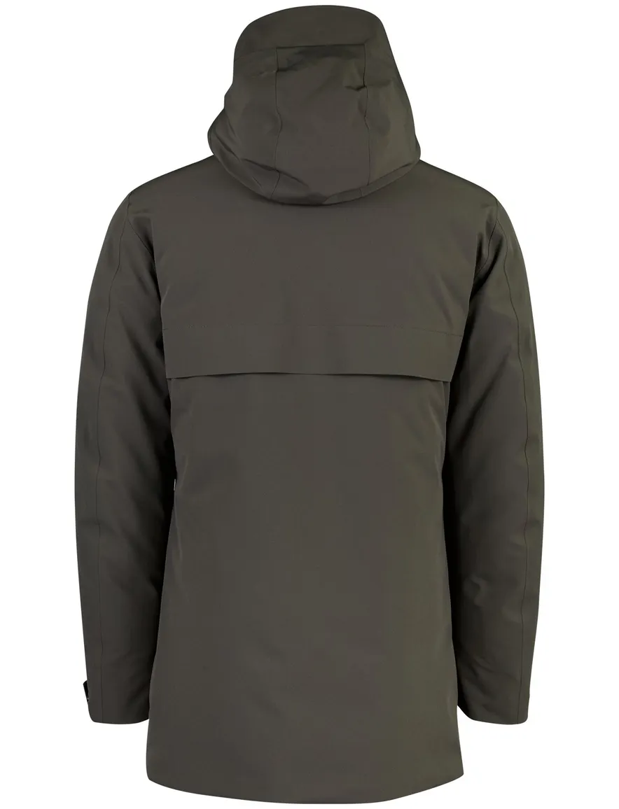 Reset parka jas antraciet waterdicht