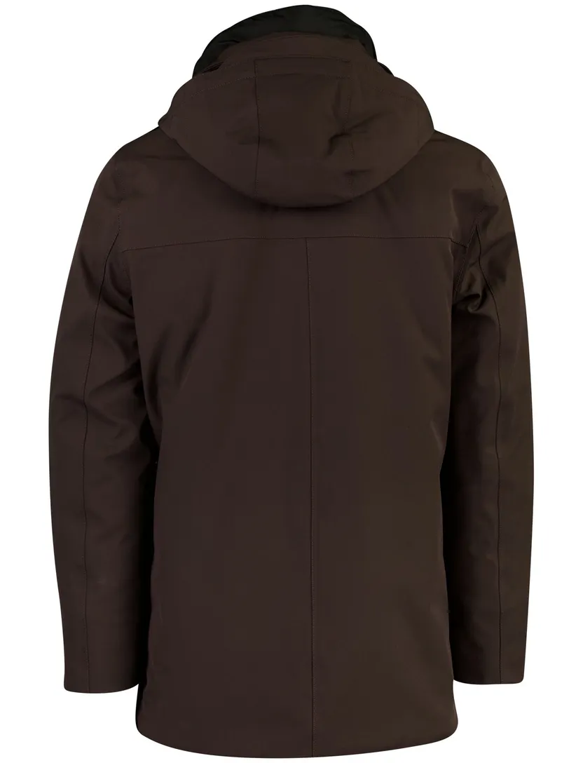 Overjas Reset bruin polyester