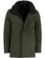 Parka jas Reset donkergroen polyester