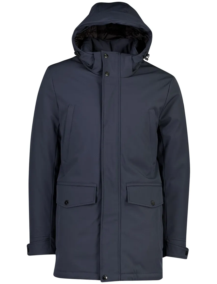 Reset windjack donkerblauw