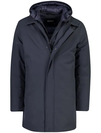 Reset Parka jas Reset donkerblauw