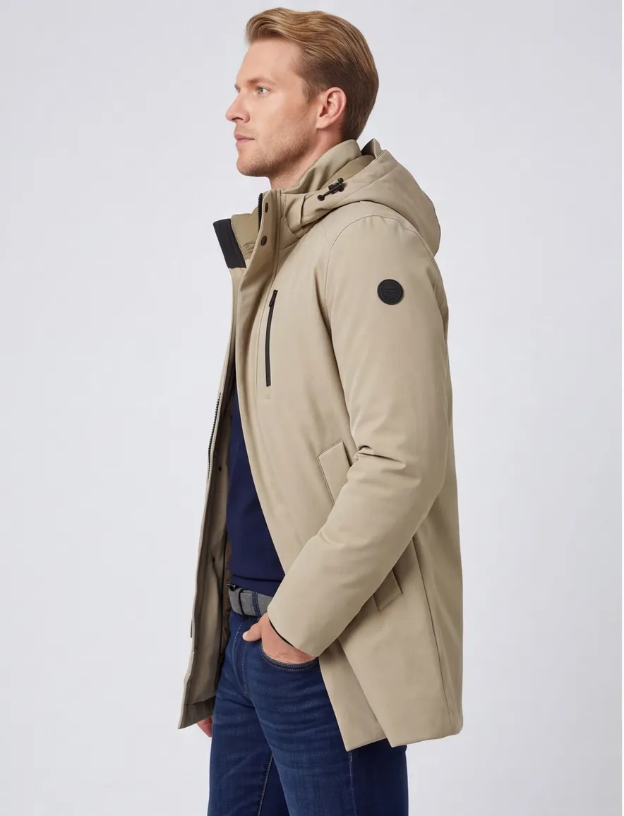 Jas Reset khaki MR00530263-gravel