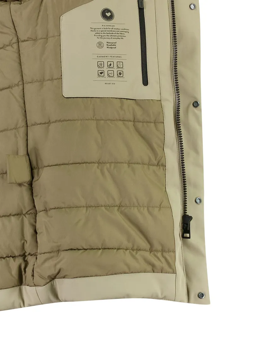 Parka jas Reset khaki