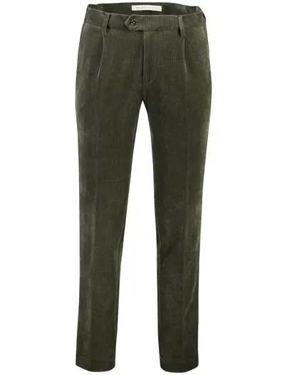 Born With Appetite Born With Appetite broek groen rib