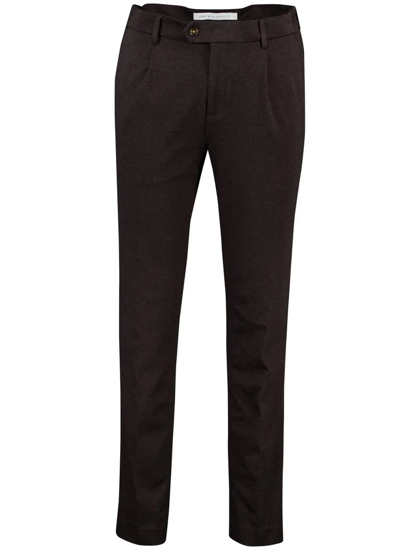 Broek Born With Appetite bruin viscose