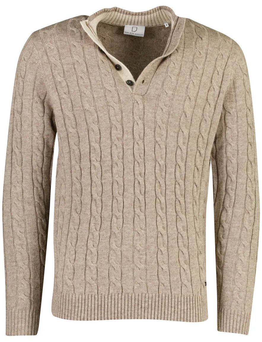 Trui Born With Appetite beige