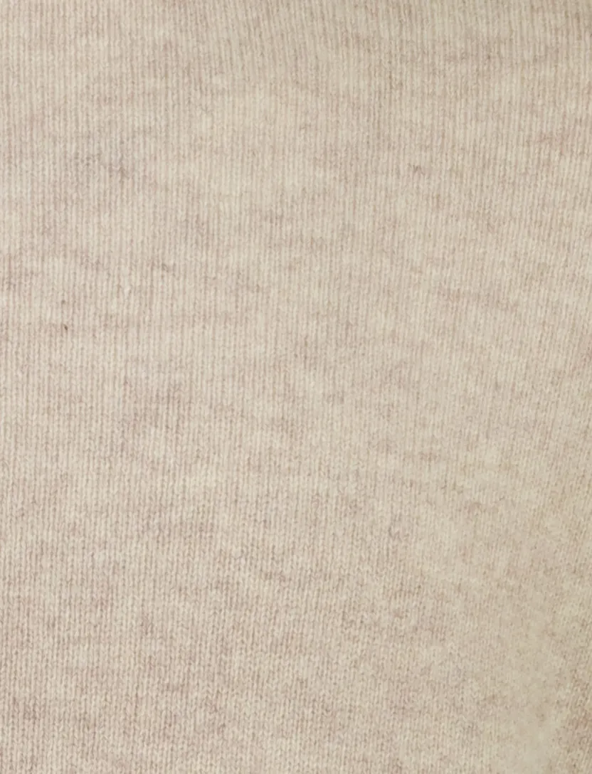 Trui Born With Appetite beige 100% wol