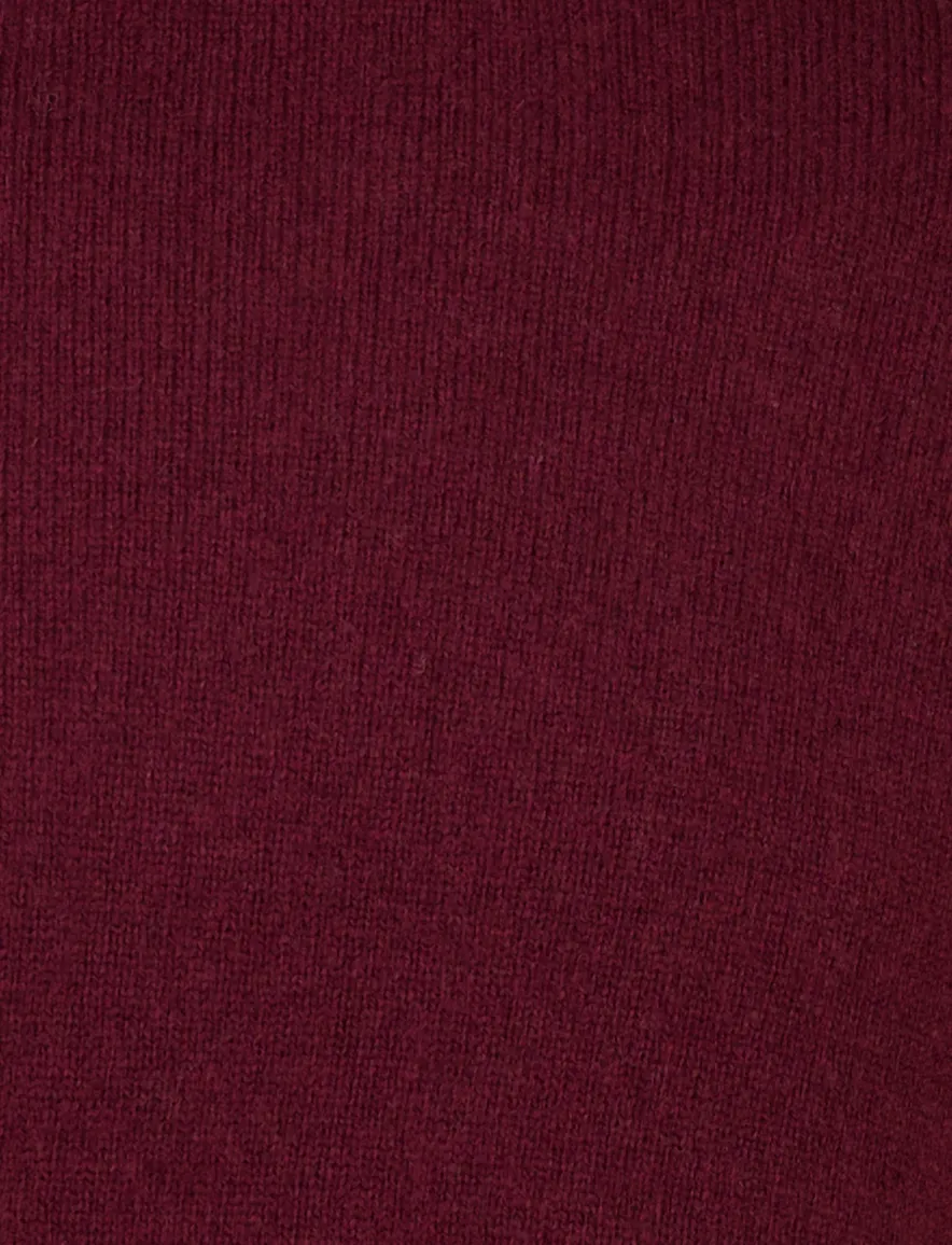 Born With Appetite trui bordeaux wol