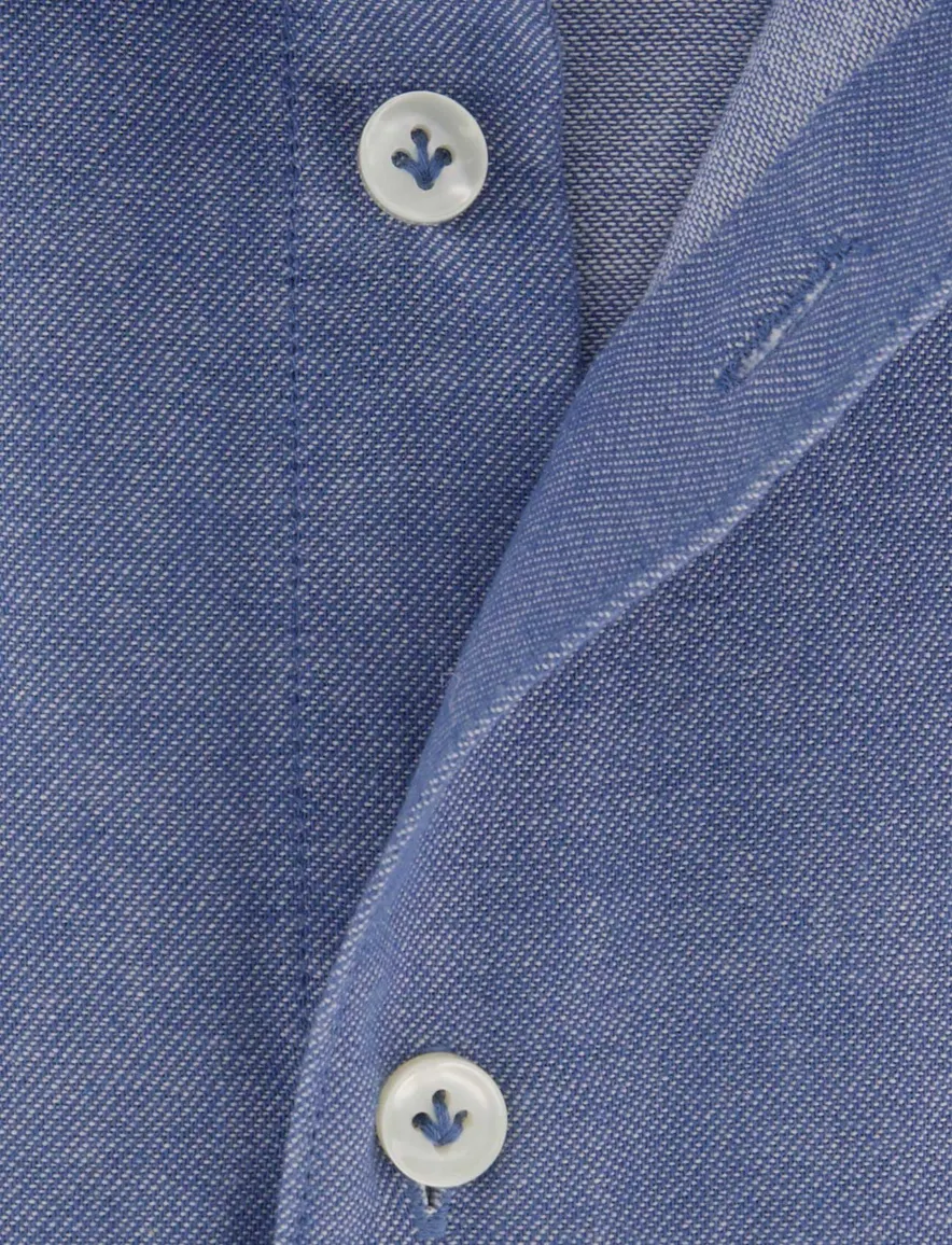 Overhemd Born With Appetite blauw