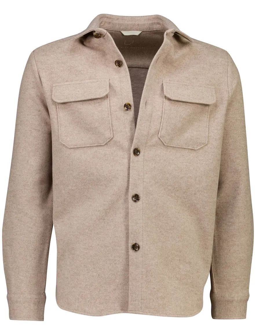 Overshirt Born With Appetite beige