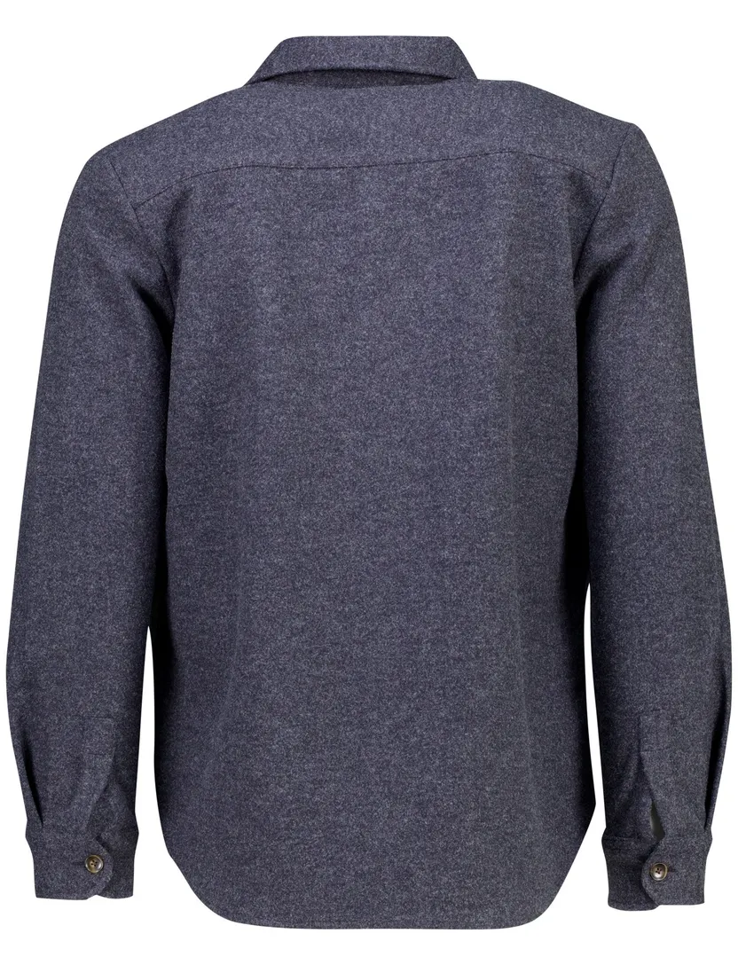Overshirt Born With Appetite donkerblauw