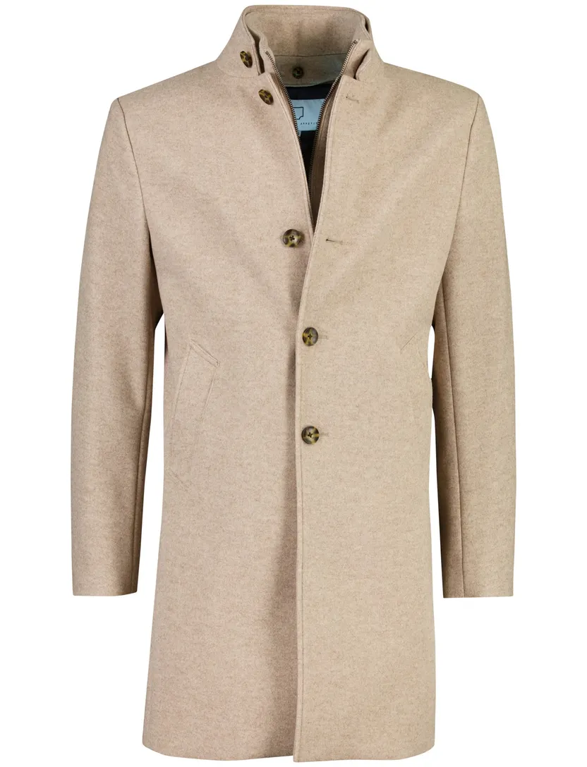 Overjas Born With Appetite beige polyester